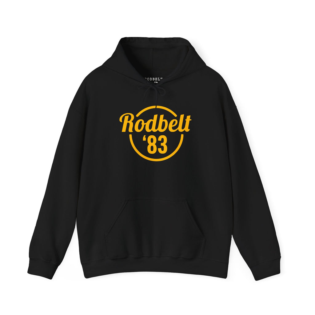 Hoodie — 'Rodbelt 83' Vintage Logo Pullover