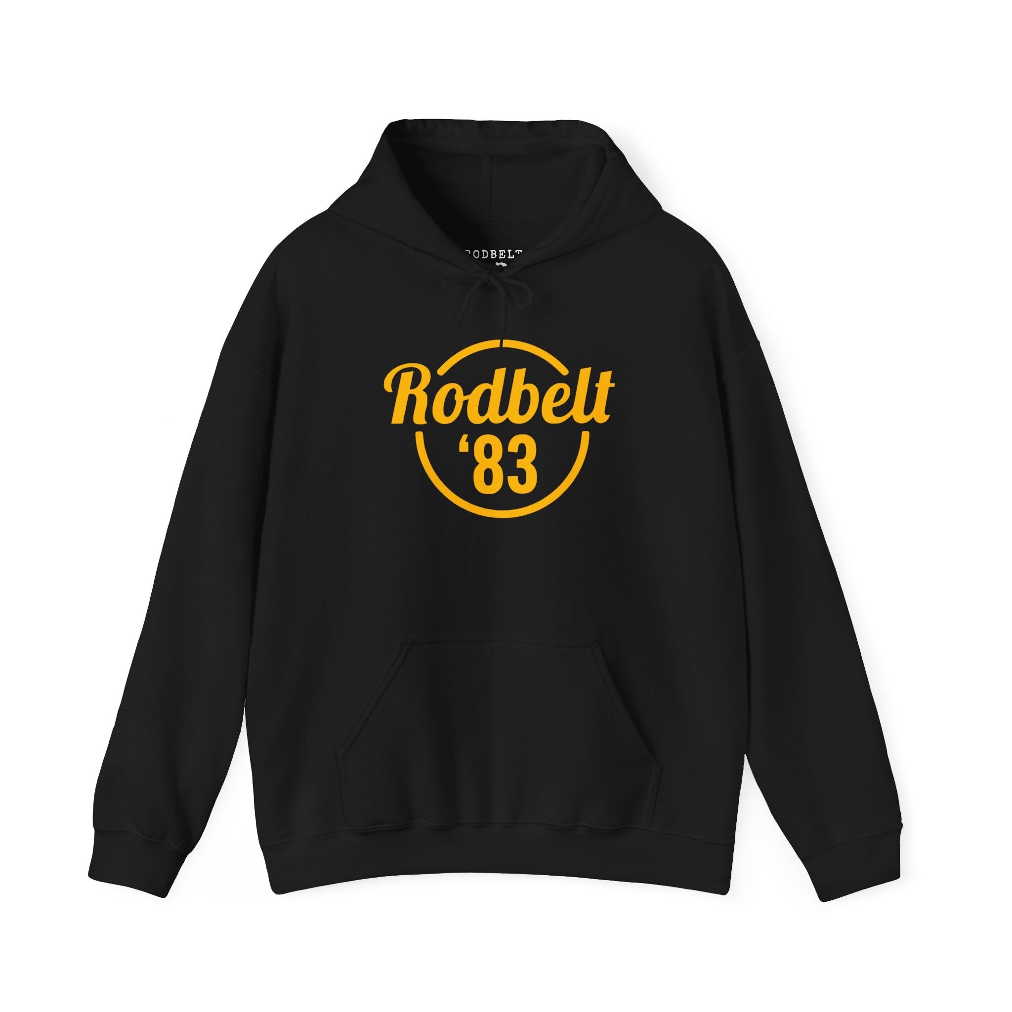Hoodie — 'Rodbelt 83' Vintage Logo Pullover